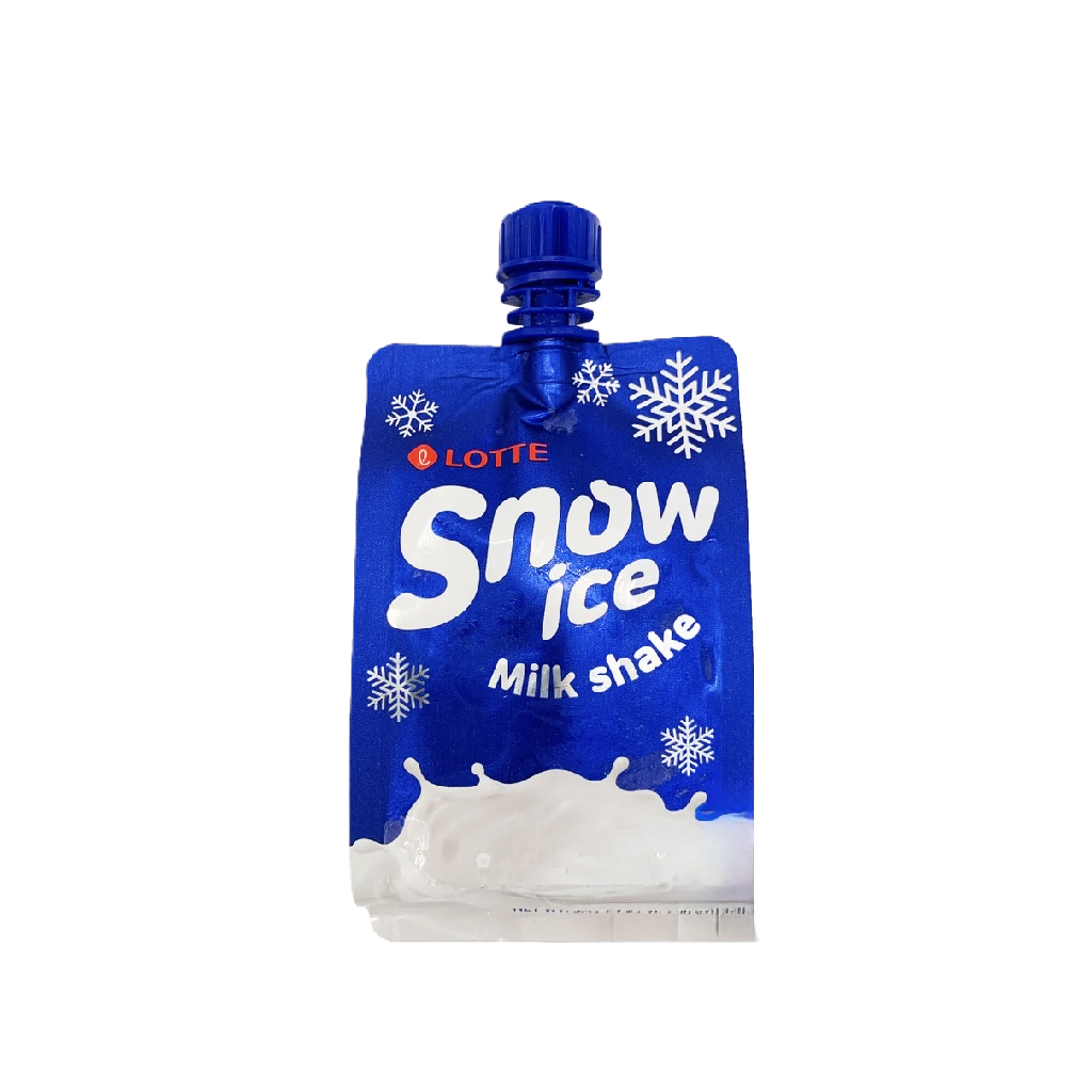 Lotte - Snow Ice Milk Shake (160ml) (24/carton) – Tasty Snack Asia