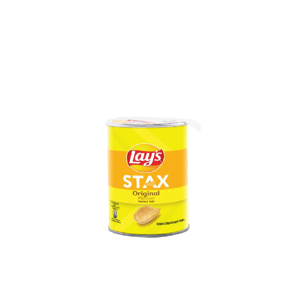 Lay's - Stax Original Potato Chips (38g) (36/carton) – Tasty Snack Asia