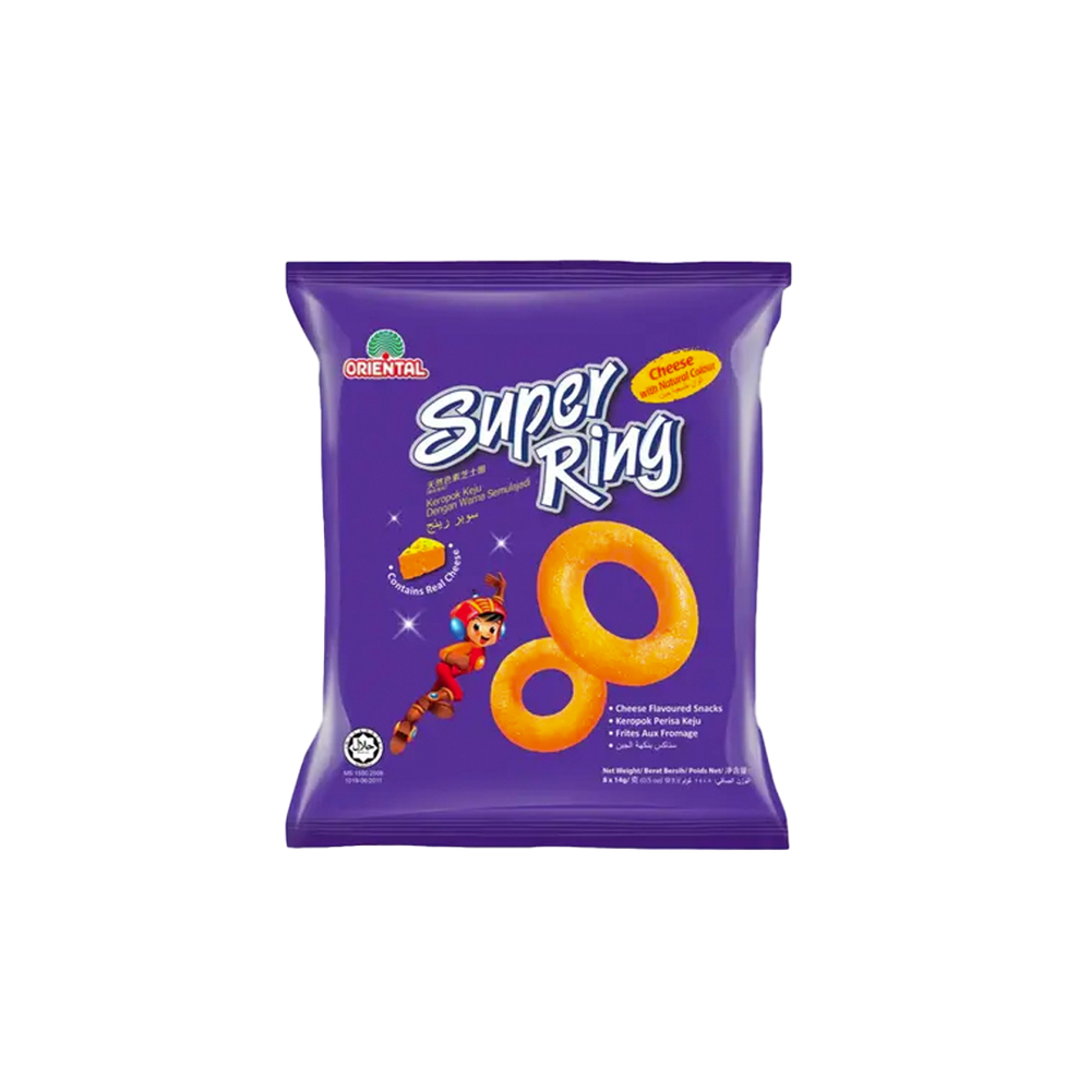 Super Rind Super Ring - Mini Ring Rolls (14g) (30/carton) – Tasty Snack Asia