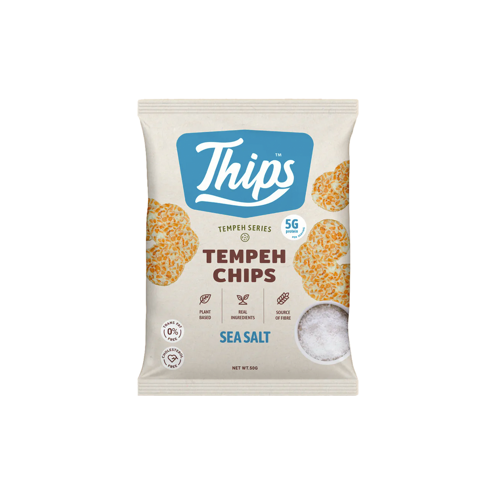 Thips - Tempeh Chips Sea Salt (50g) (20/carton)