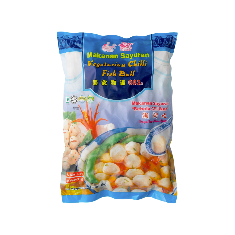 OKK - Vegetarian Teochew Fishball (1kg) (15/carton)