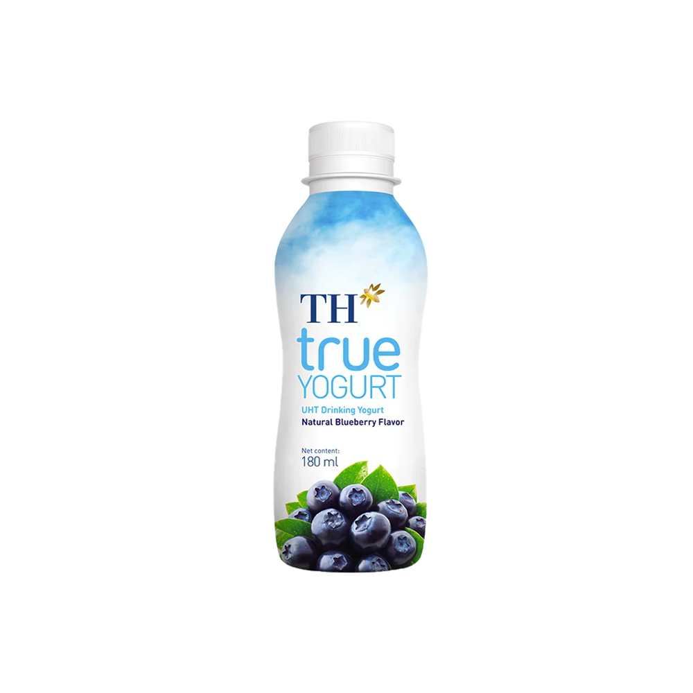 TH True - Natural Blueberry Yogurt Drink (180ml) (48/carton)