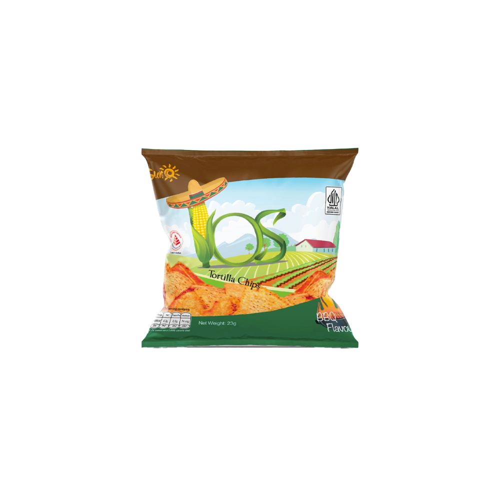 Tos - Bbq Tortilla Chips (23g) (54/carton)
