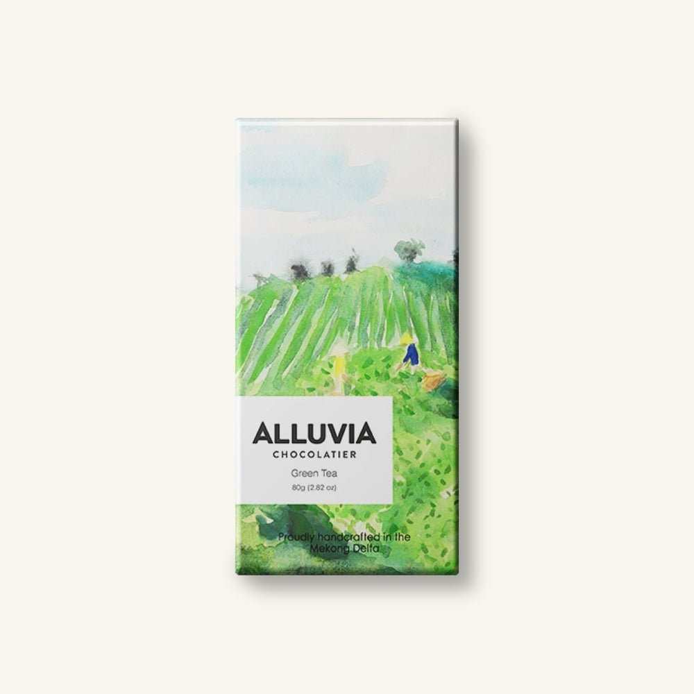 Alluvia - White Chocolate Green Tea (80g) (14/ctn) – Tasty Snack Asia