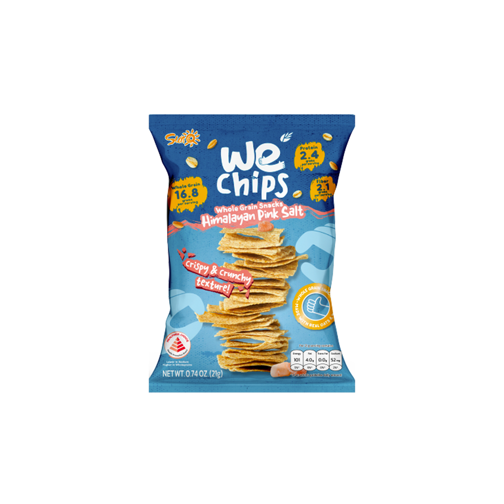We Chips - Whole Grain Chips Himalayan Pink Salt (21g)