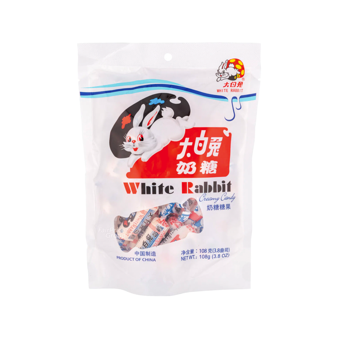 White Rabbit - Creamy Candy (108g) (6/carton) – Tasty Snack Asia
