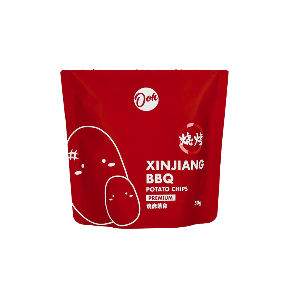 Ooh - Xinjiang BBQ Potato Chips (50g) (40/carton)