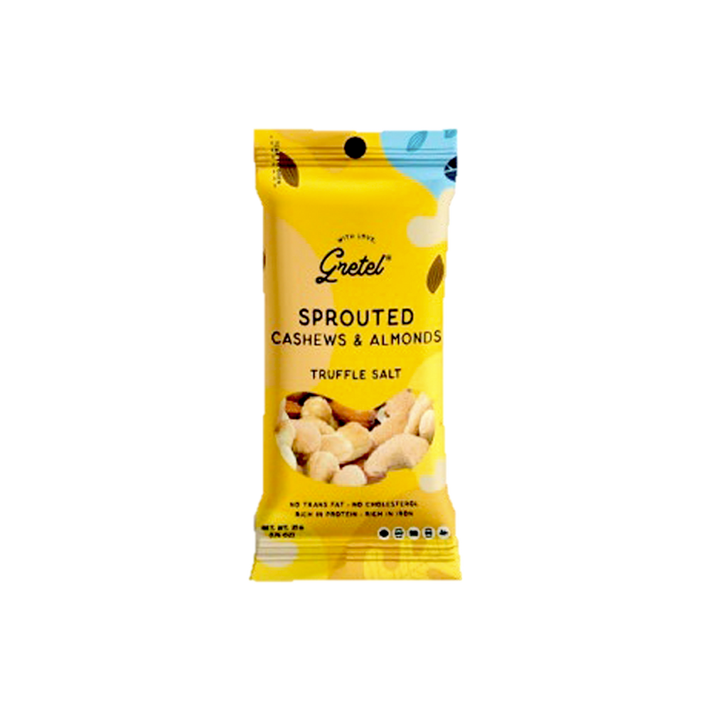 Gretel - Truffle Salt Sprouted Cashews and Almonds (25g) (12/carton)