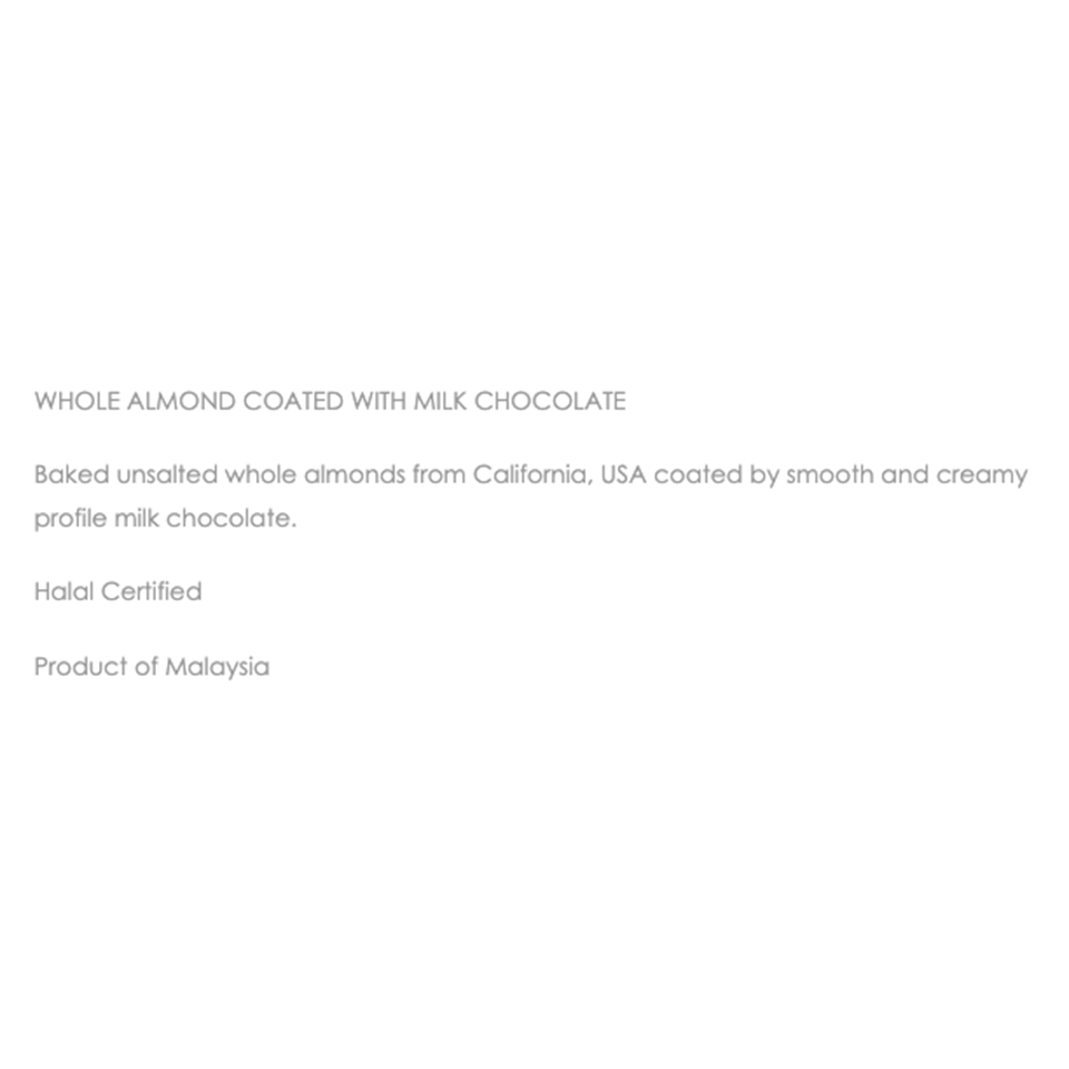 Aalst - Whole Almond Milk Chocolate Tin (300g) (12/carton)