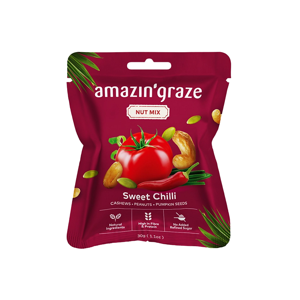 Amazin Graze - Sweet Chilli Nut Mix (30g)