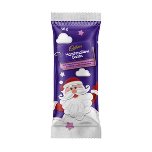 
            
                Load image into Gallery viewer, Cadbury - Marshmellow Chocolate Santa (35g) - Front Side
            
        