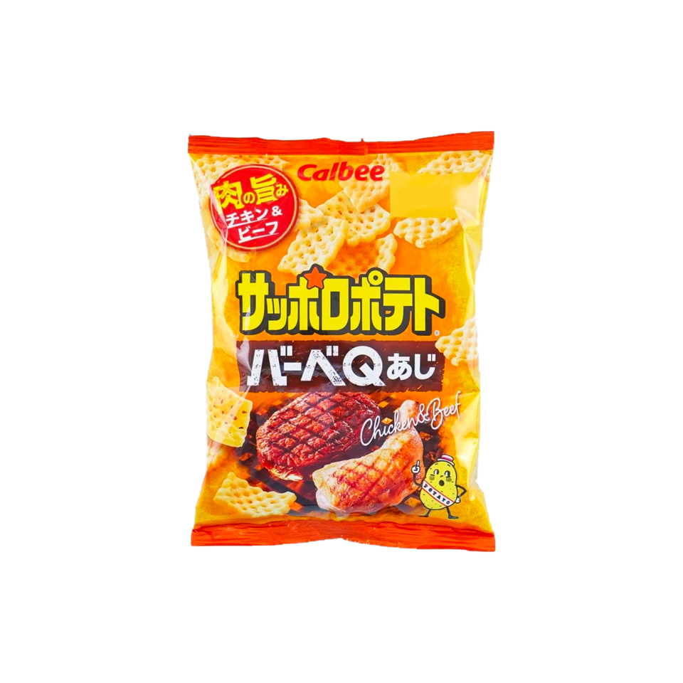 
            
                Load image into Gallery viewer, Calbee - Barbecue Potato Chips (24g) - Front Side
            
        