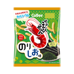 Calbee - Kappa Ebisen Nori Prawn Crackers (70g) - Front Side