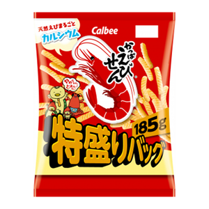 
            
                Load image into Gallery viewer, Calbee - Kappa Ebisen Special Prawn Crackers (185g) - Front Side
            
        
