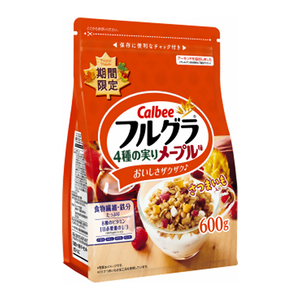 Calbee - Maple Syrup Granola (600g) - Front Side
