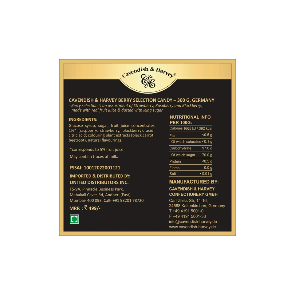 
            
                Load image into Gallery viewer, Cavendish &amp;amp; Harvey - Berry Selection Candies Jar (300g) (13/carton)
            
        