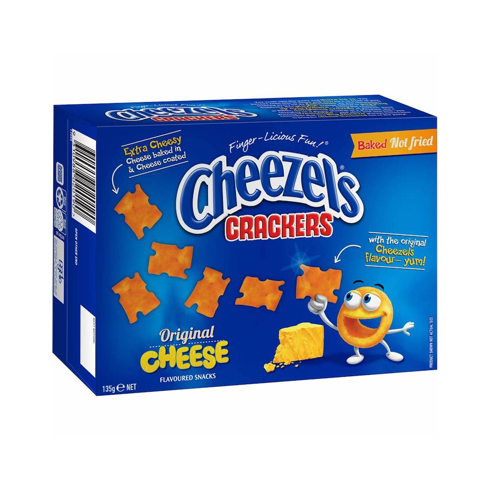 Cheezels - Original Cheese Crackers (135g)