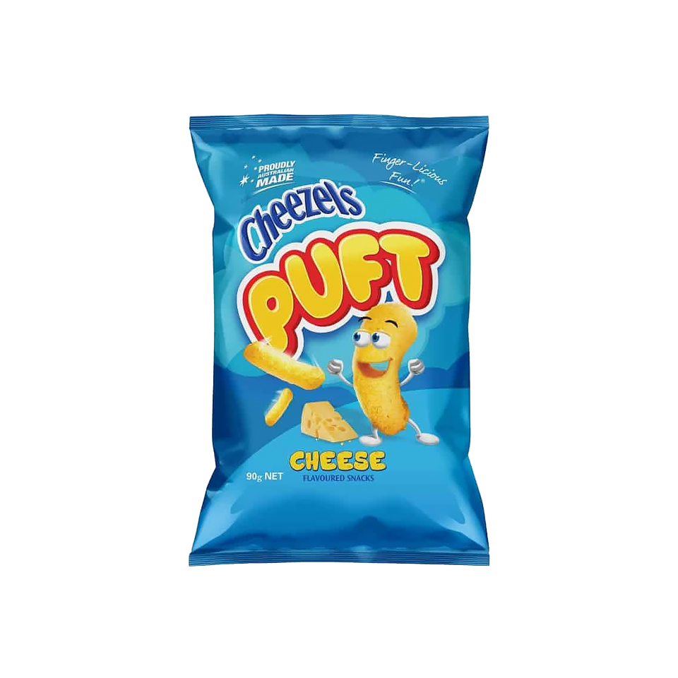 Cheezels - Puft Cheese Flavoured Snacks (90g)