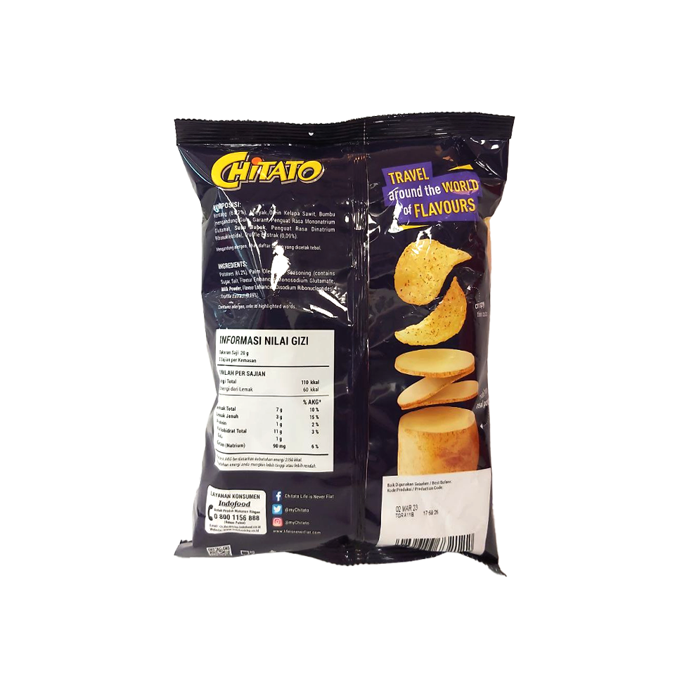 Chitato Lite - Truffle Flavour Potato Chips (68g) (30/carton)
