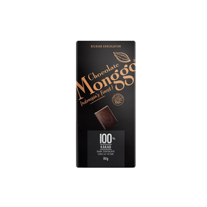 Chocolate Monggo - Apricot Dark Chocolate 100% Cacao (80g)