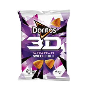 Doritos - 3D Crunch Sweet Chili Flavoured Snack (130g)