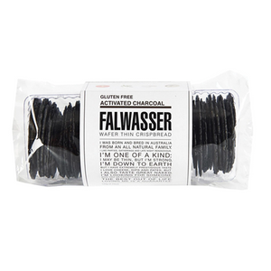 Falwasser - Charcoal Crispbread (150g) - Front Side