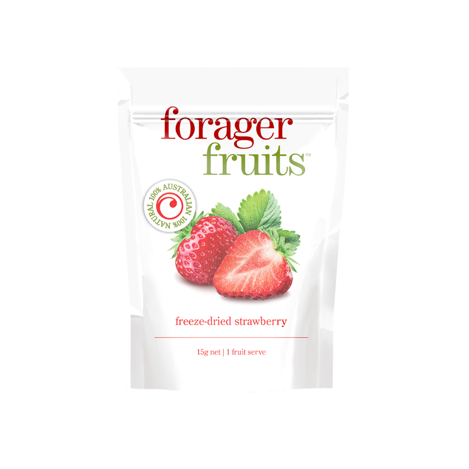 Forager Fruits - Freeze-Dried Strawberries (15g)