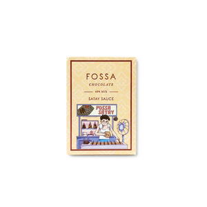 Fossa Chocolate - Satay Sauce 48% Milk Chocolate (50g)