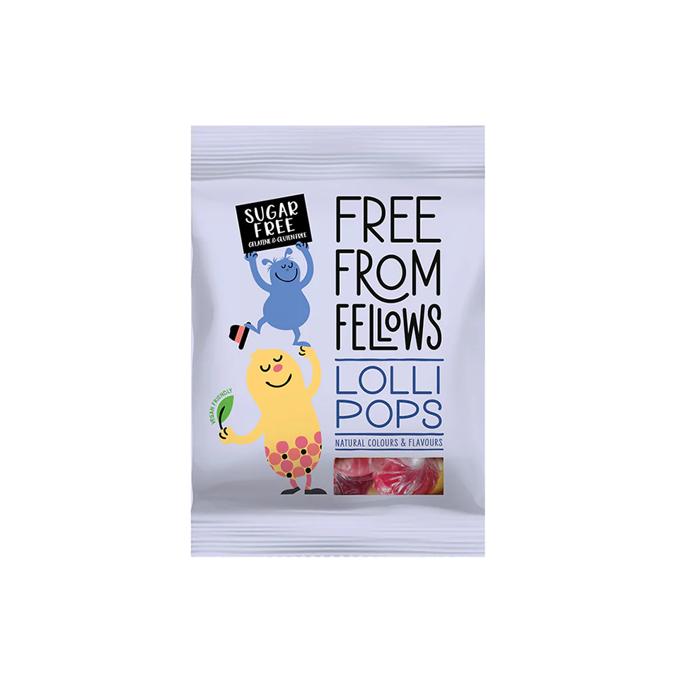 Free From Fellows - Lollipops (100g) - Front Side