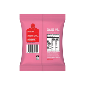 Funday - Raspberry Flavoured Frogs (50g) - Back Side