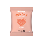 Funday - Sour Peach Flavoured Hearts (50g) - Front Side
