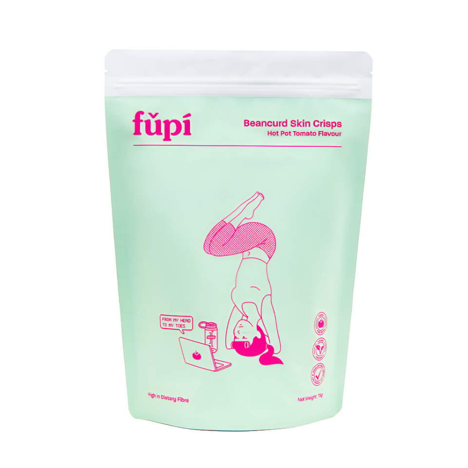 Fupi - Hotpot Tomato Flavour Chips (75g) - Front Side