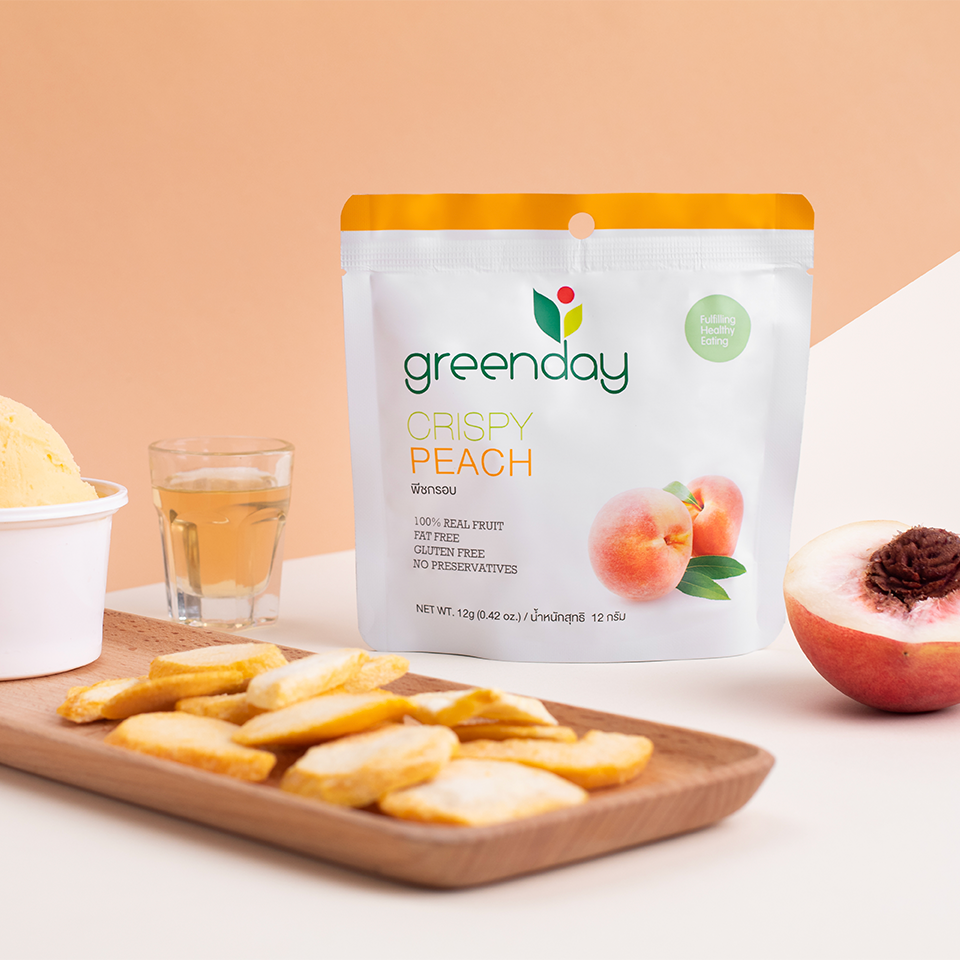 
            
                Load image into Gallery viewer, Greenday - Crispy Peach (12g) - With Illustration
            
        