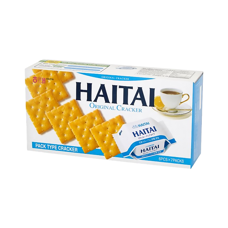 Haitai Original Cracker (7/pack) (175g) - Front Side