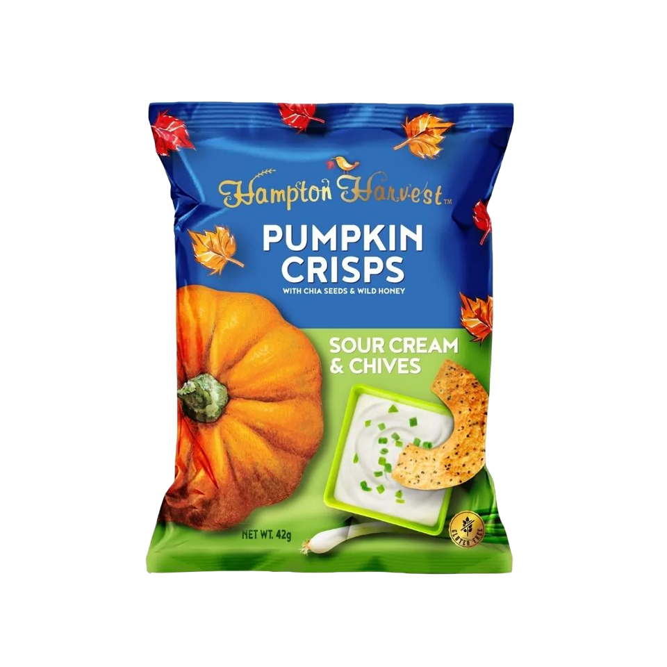 Hampton Harvest - Sour Cream Pumpkin Chips (42g)