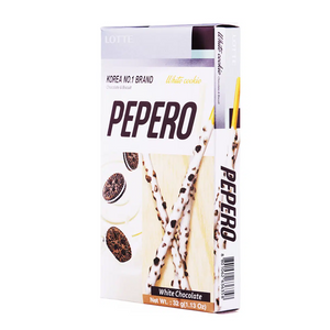 Lotte - White Cookie Pepero Stick (32g) - Front Side