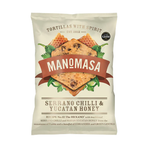 Manomasa - Serrano Chilli & Yucatan Honey Tortilla Chips (160g) - Front Side