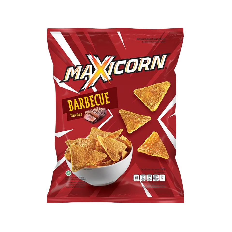 Maxicorn - Barbeque Tortilla Chips (150g) (20/carton)