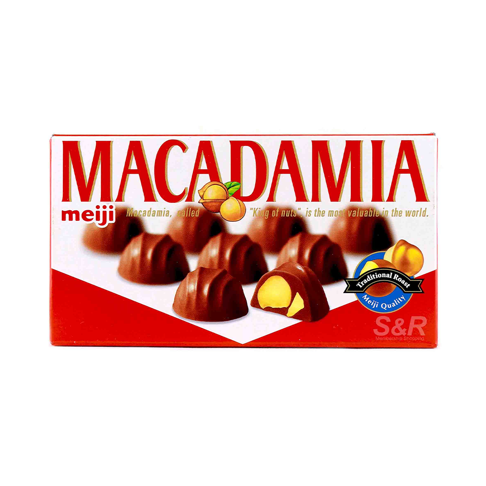 Meiji - Macadmia Nut Chocolate (64g) - Front Side