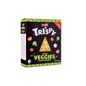 Meiji - Trispy Mixed Vegetable Cracker (40g) - Front Side 2