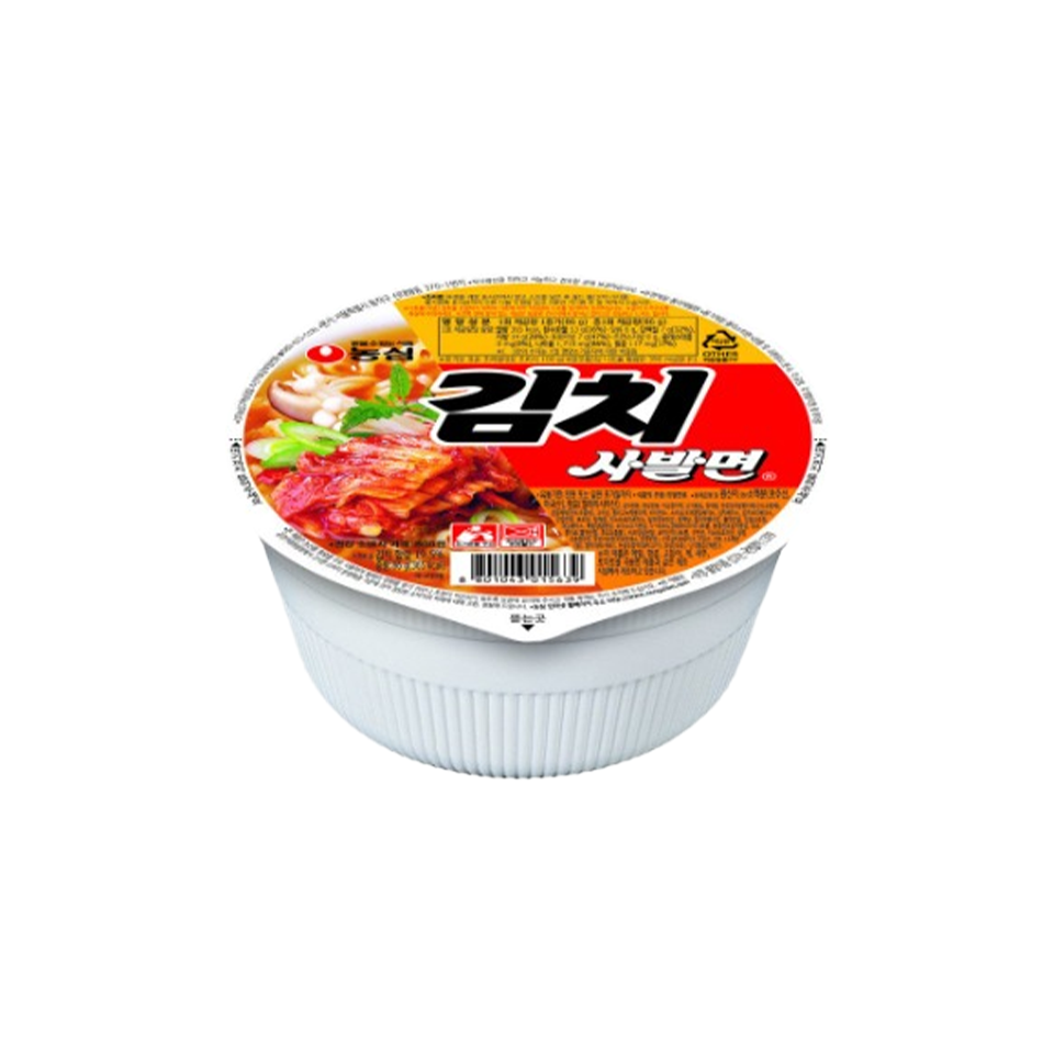 Nongshim - Kimchi Noodle Cup (86g) - Front Side