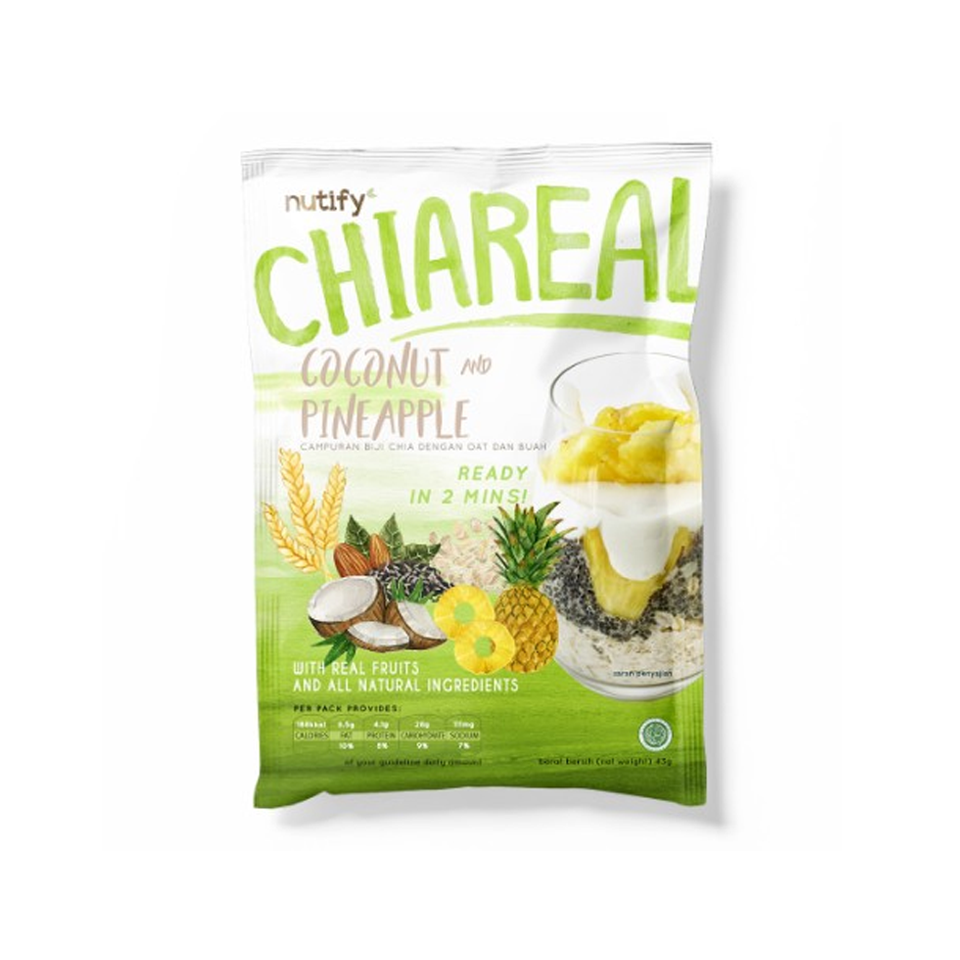 
            
                Load image into Gallery viewer, Nutify - Coconut And Pineapple Chiareal (40g)
            
        