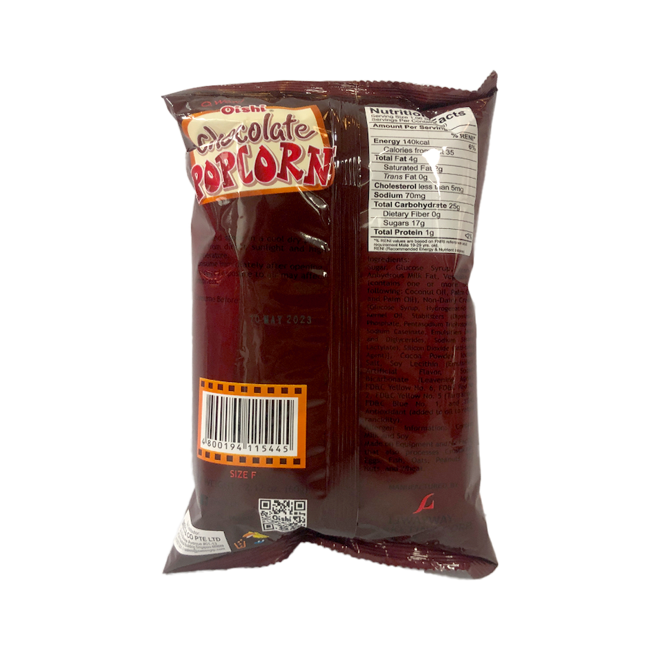 Oishi - Chocolate Popcorn (60g)