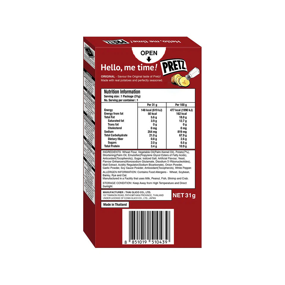 
            
                Load image into Gallery viewer, Pretz - Original Biscuit Stick (31g) (40/carton)
            
        