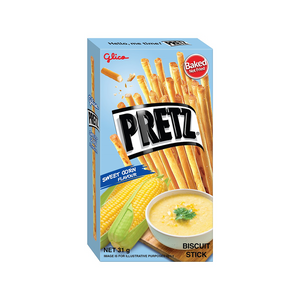 Pretz - Sweet Corn Sticks (31g) - Front Side