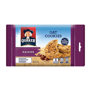 Quaker Oats - Raisins Oatmeal Cookies (162g) (6/sachets) (12/carton)