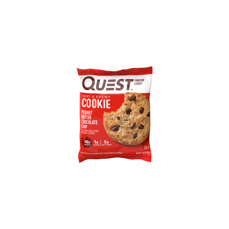 Quest - Chocolate Peanut Butter Protein Cookies (58g) - Front Side