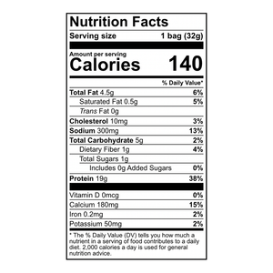 Quest - Ranch Tortilla Style Protein Chips (32g) - Nutritional Information