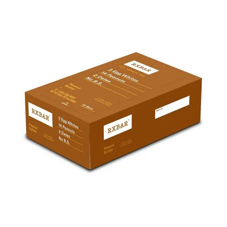 RX Bar - Peanut Butter Protein Bar (52g) - Packaging Box 