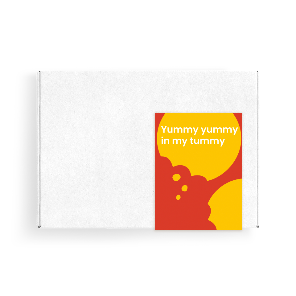 
            
                Load image into Gallery viewer, Yummy Tummy Sealing Sticker
            
        